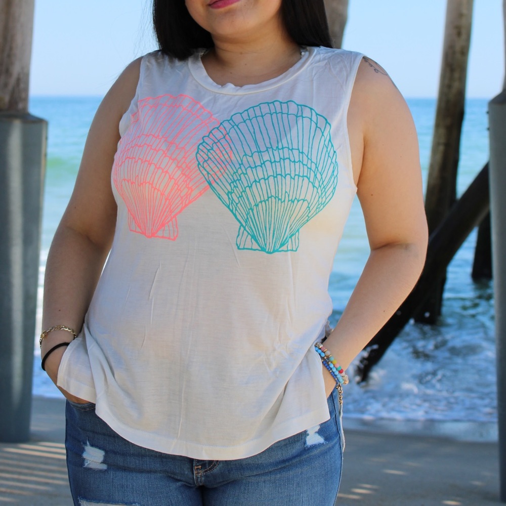 COPY - Mermaids Shell Top